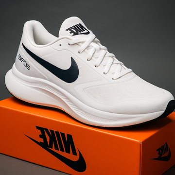 Premium Comfortable Shoes – Where Performance Meets Style (White & Grey)